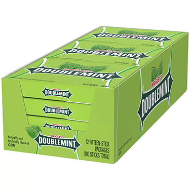 Wrigleys Doublemint Gum 12ct Box 